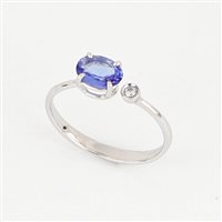 Ring Zorzan Gioielli Woman in White Gold Tanzanite 0.61 Ct ANPZ2545 - ANPZ2545